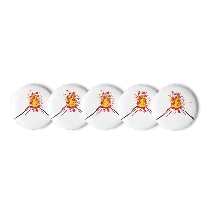 Volcano Label Pins product image (1)
