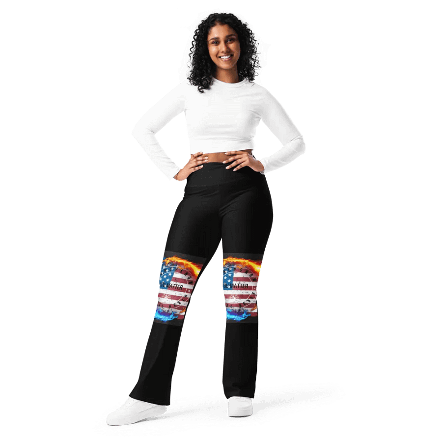 flare leggings- black product image (9)