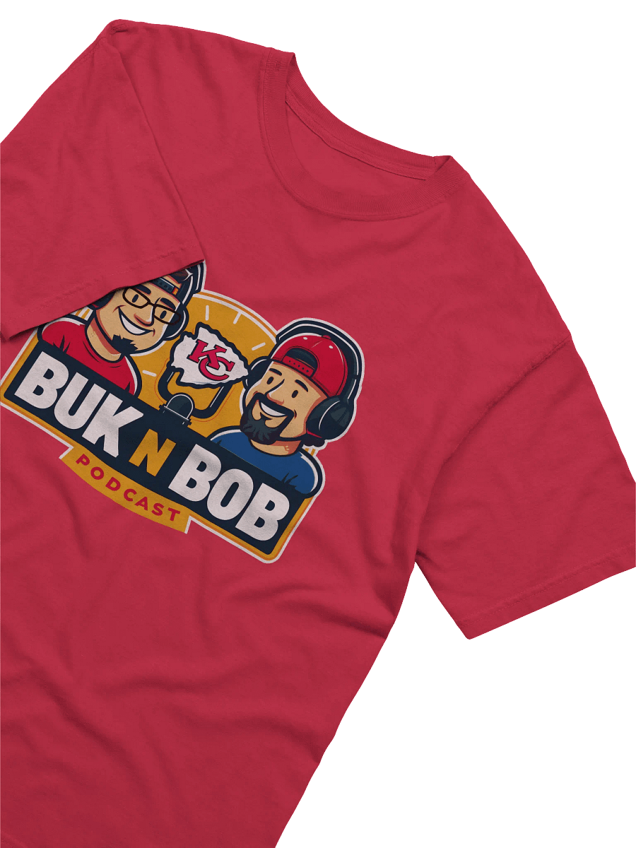 Buk N Bob Podcast Logo T-Shirt Image Dye product image (27)