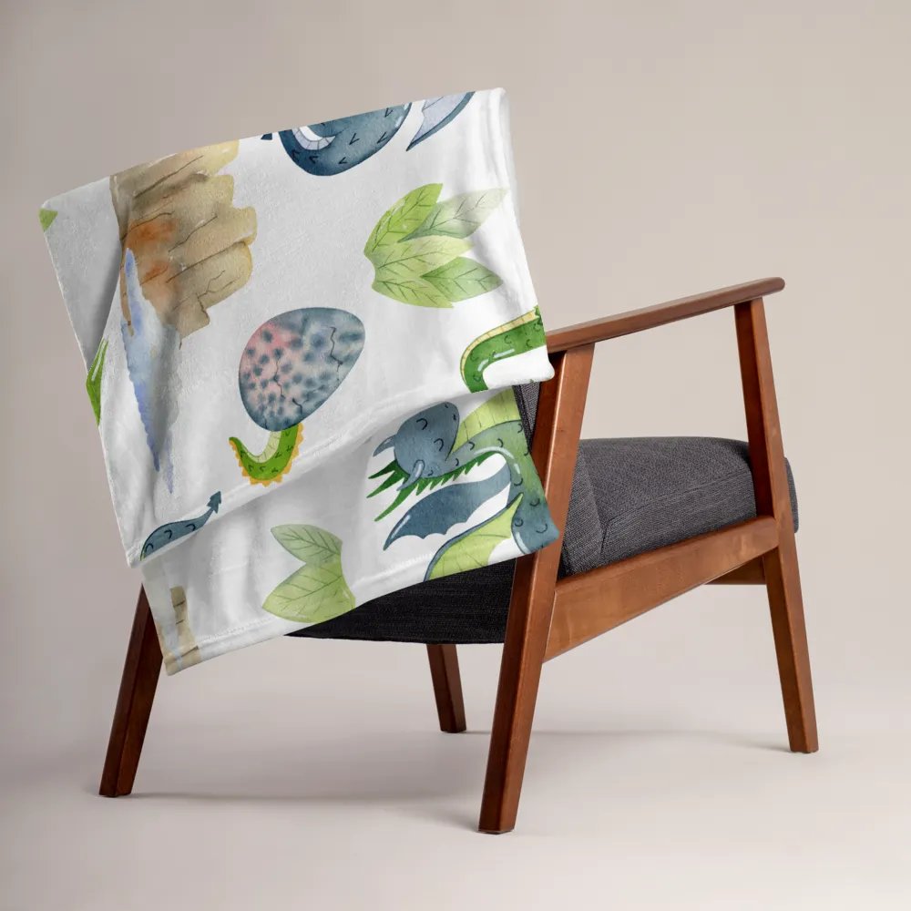 Mystical Dragon Throw Blanket product image (3)