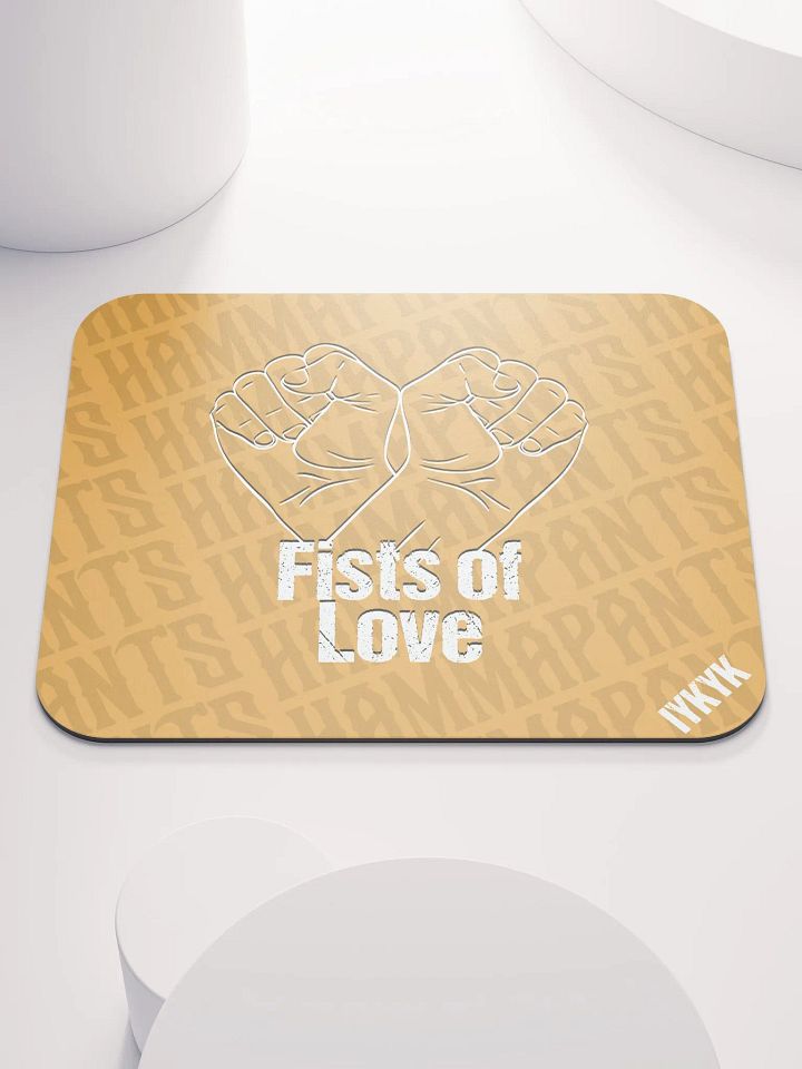 IYKYK - Fists Of Love Mouse Pad product image (1)