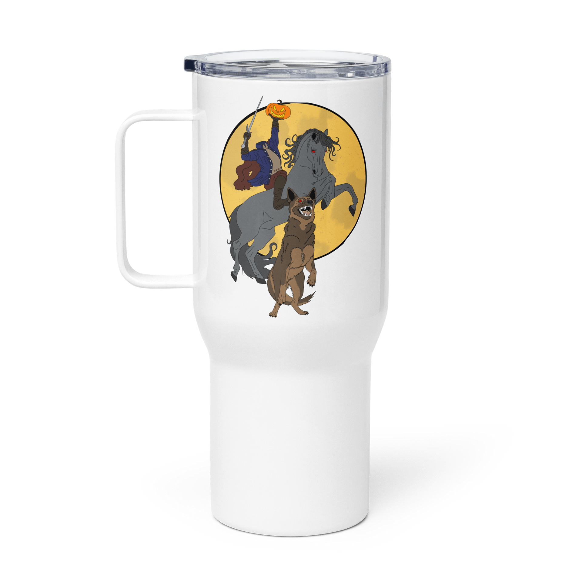 The Horseman Brought Backup Stainless Travel Mug product image (1)