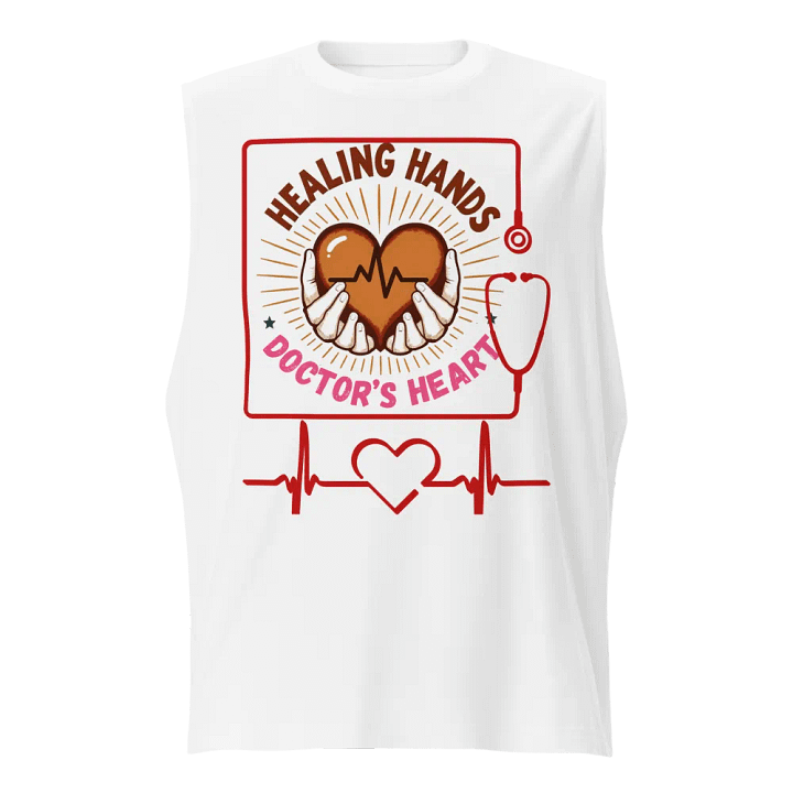 Healing Hands Doctor's Heart Muscle Tank product image (5)