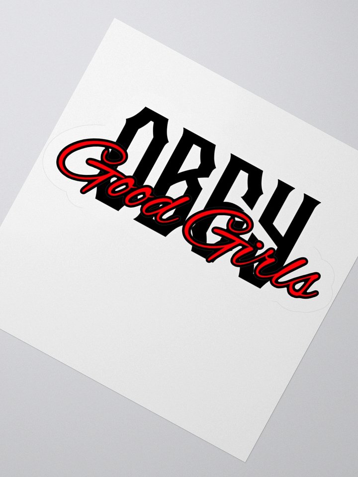 Good Girls Obey Kiss-Cut Stickers product image (5)