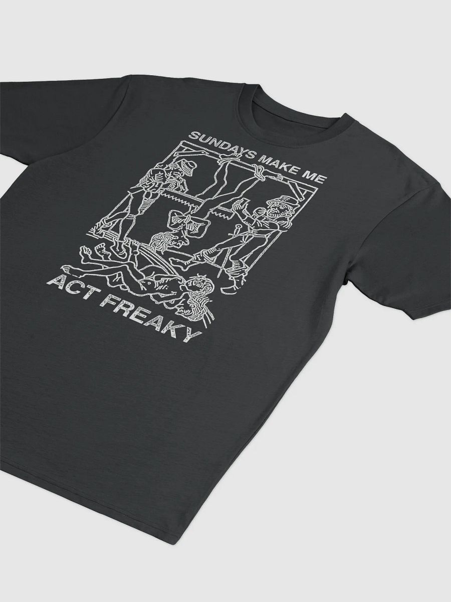 SUNDAY - BLACK Tshirt product image (3)