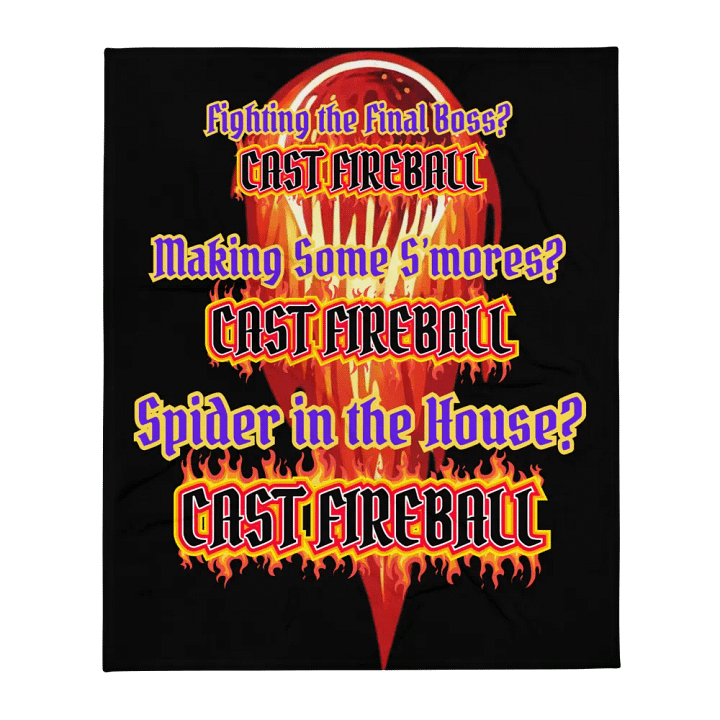 Cast Fireball Blanket product image (1)