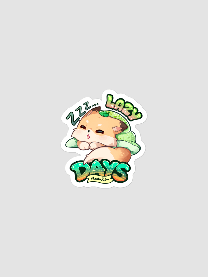Lazy Days Sticker product image (1)