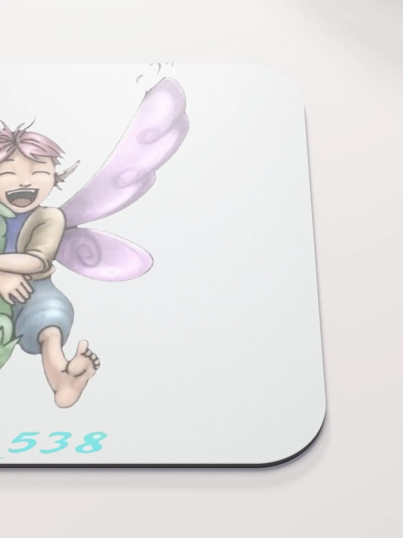 Whimsical Fairy and Dragon Mouse Pad product image (5)