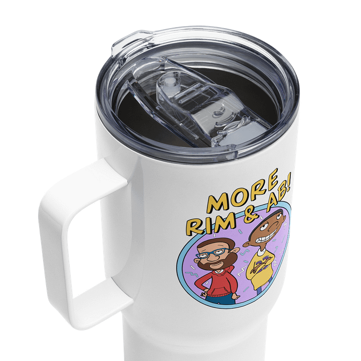 More Rim and AB! Travel Mug w/ Handle product image (1)