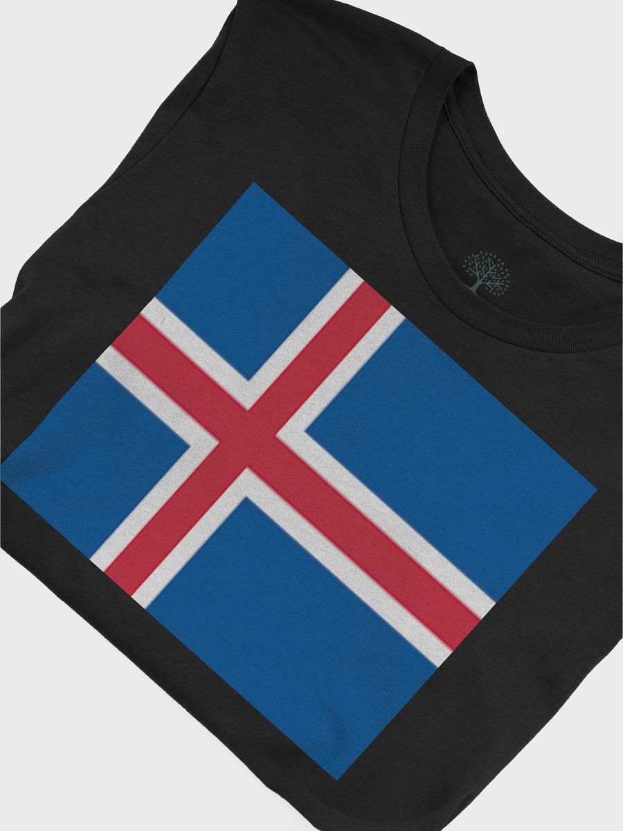 Exclusive Supersoft Unisex Iceland Flag Graphic Tee by Graphic Grove product image (7)