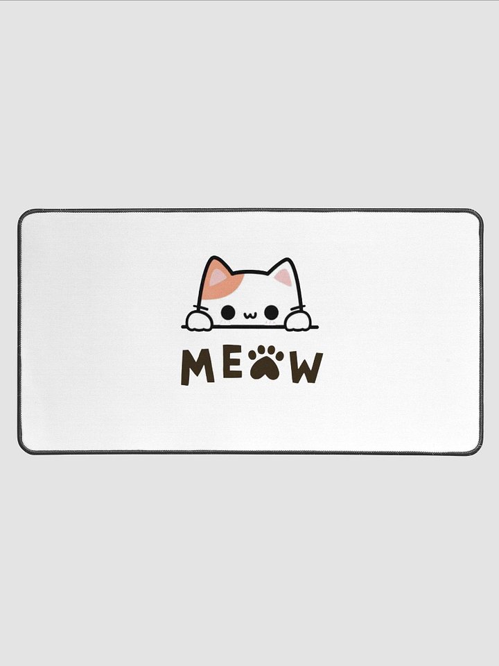 Whimsical Meow Desk Mat product image (1)