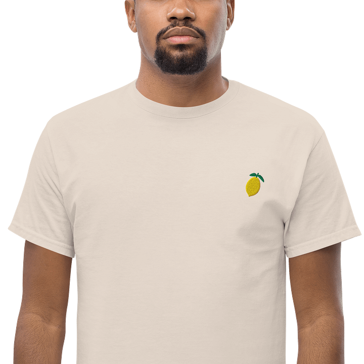 Embroidered Yellow Lemon T-Shirt product image (2)