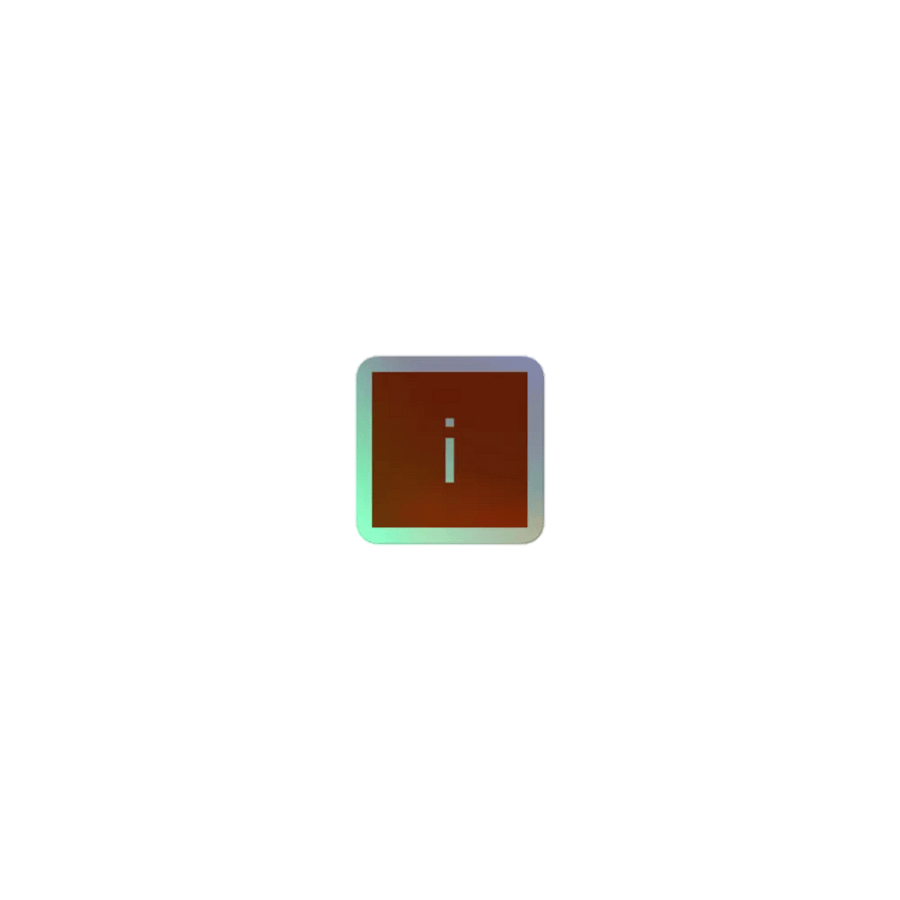 idraw holo sticker product image (1)
