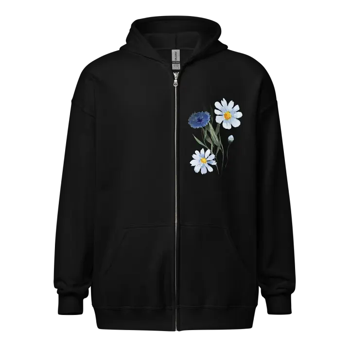 Blossom Breeze Zip Hoodie product image (1)