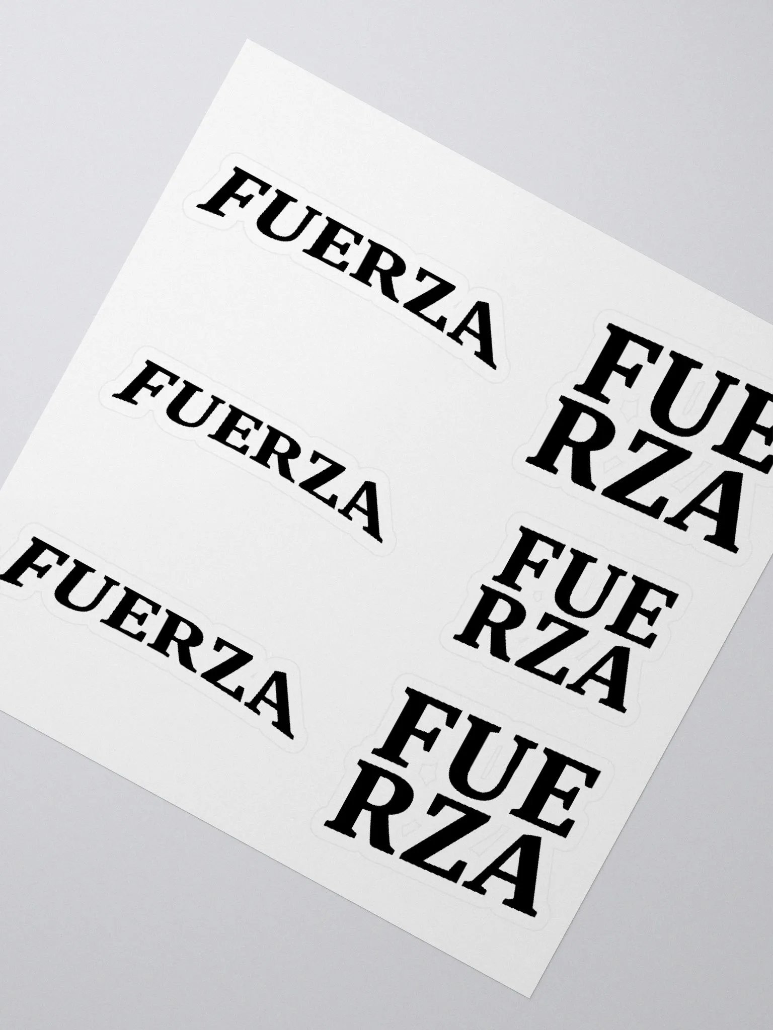 FUERZA Stickers product image (2)