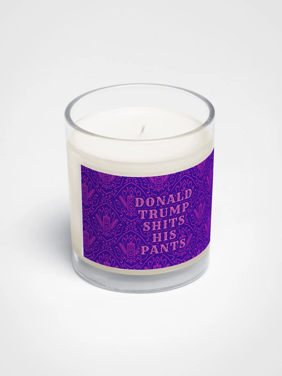 Donald Trump Sh*ts His Pants Maximalist Decorative Candle product image (2)