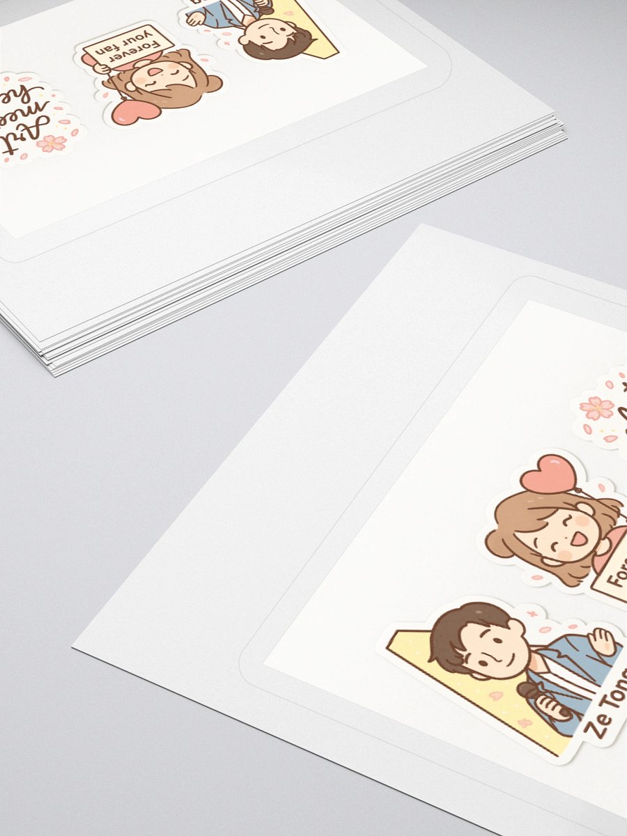 Ze Tong & I Sticker Pack – Art Meets Heart product image (12)