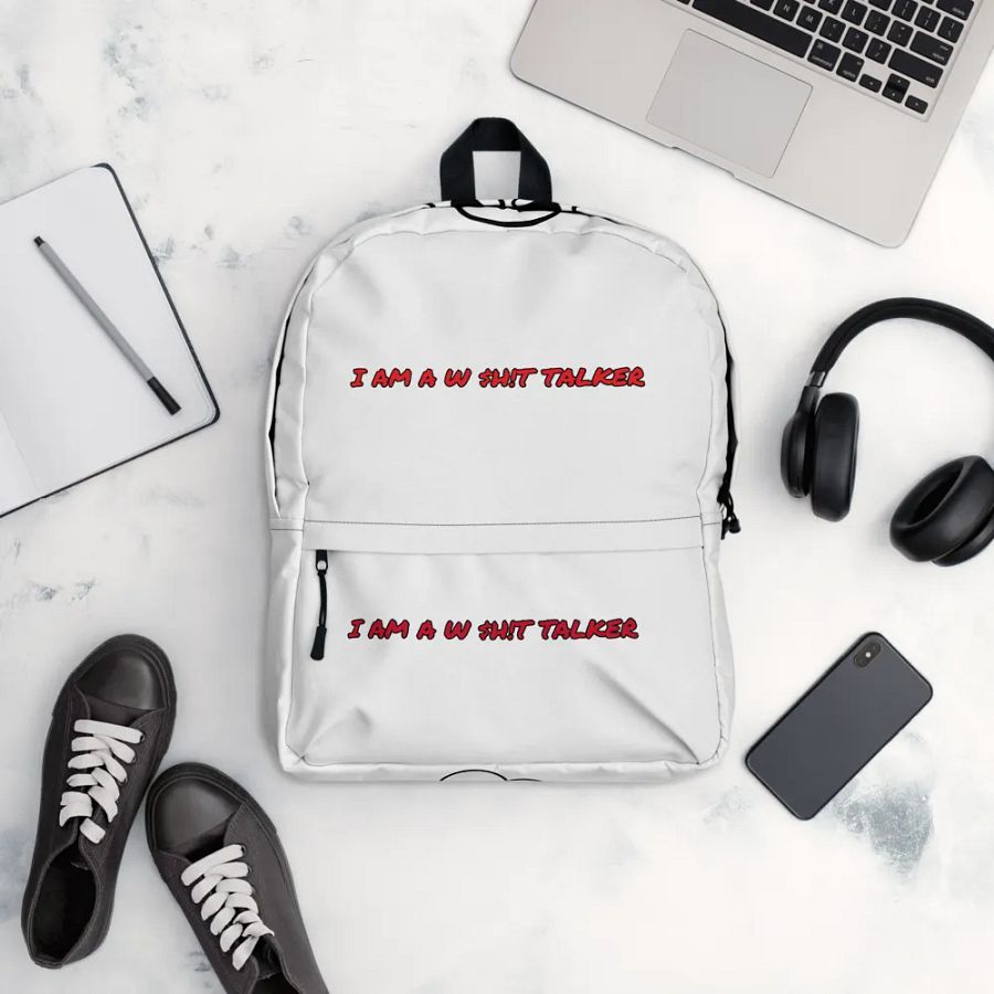 W $H!T TALKER backpack product image (12)