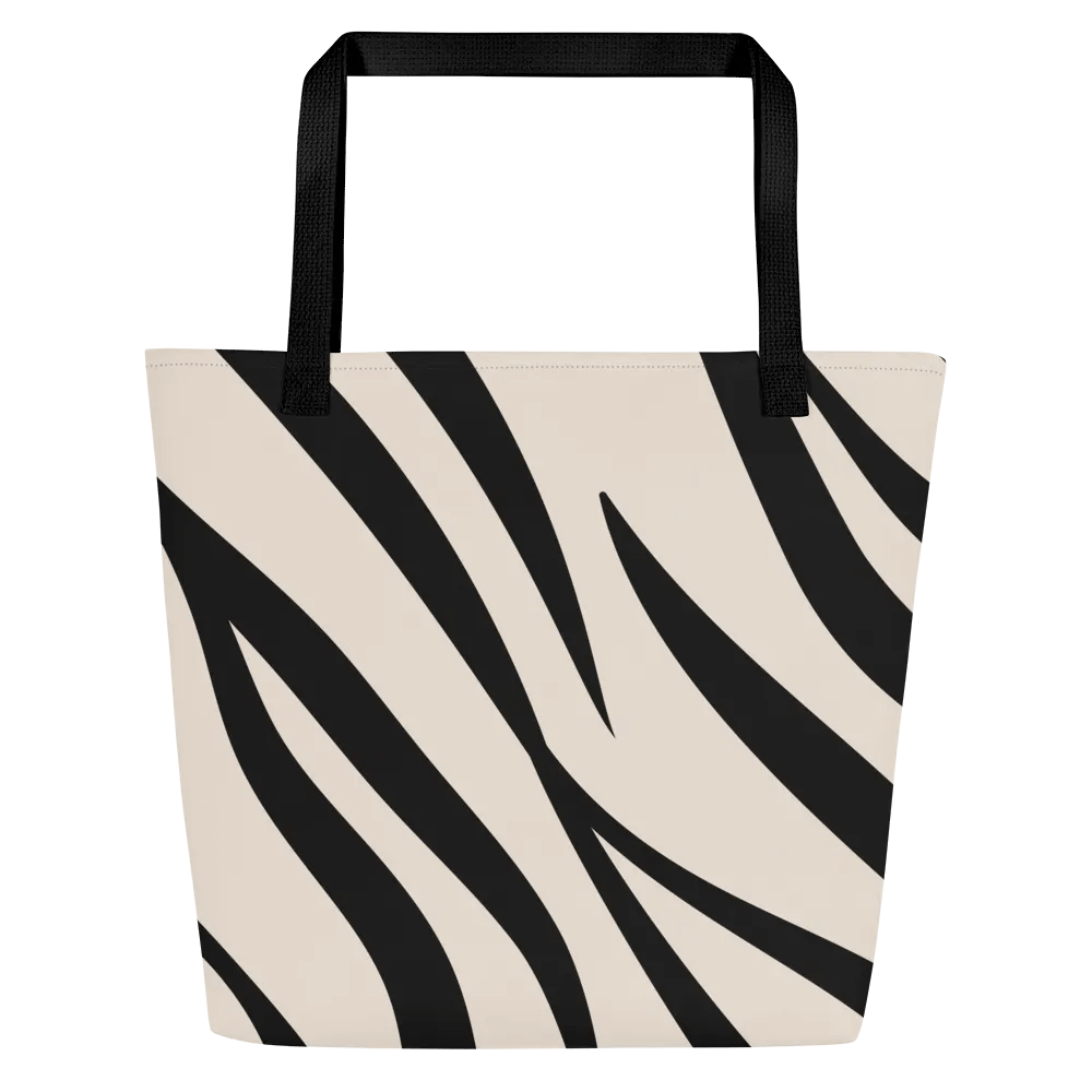 Afro Princess Polyester Tote (Zebra) product image (3)