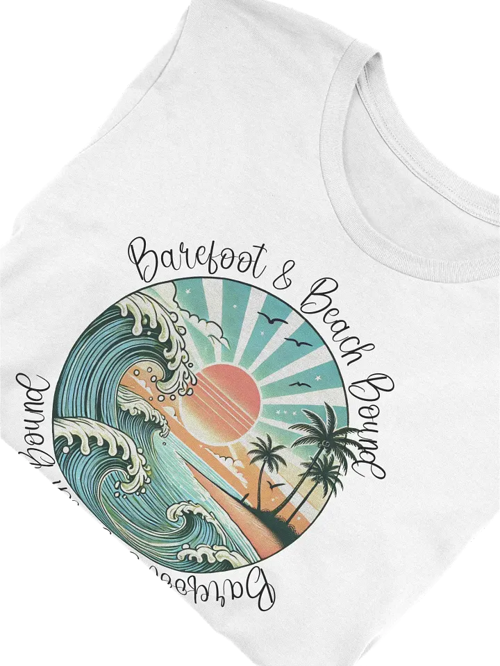 Vintage Vibes Beach Tee product image (2)