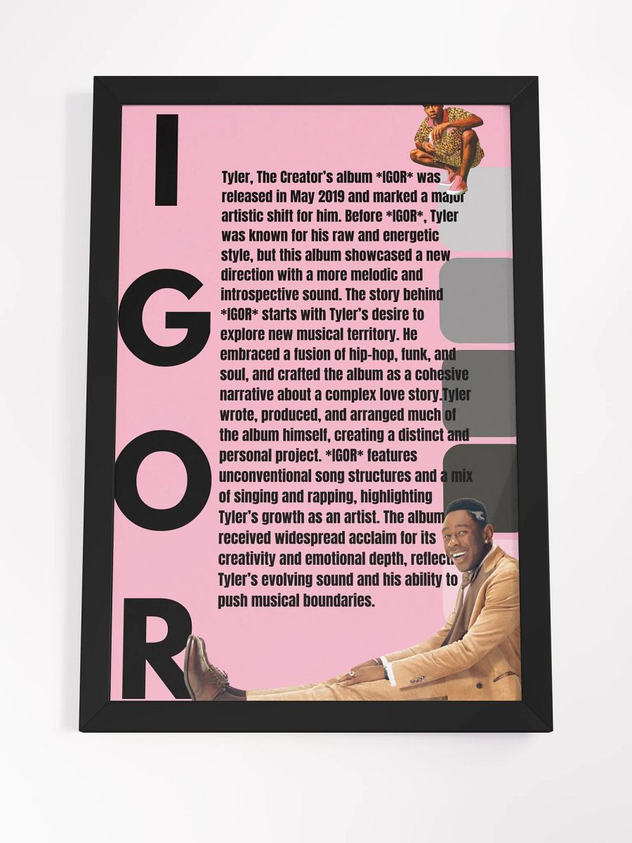 (12x18in) IGOR: Framed Matte Poster product image (4)