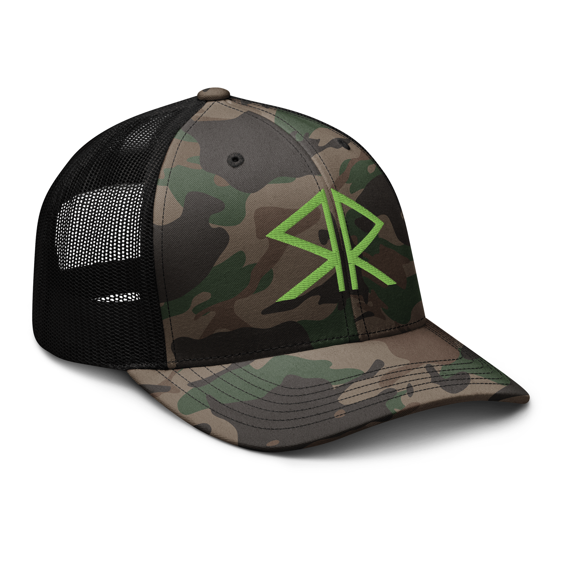 RR Kick Exclusive Camo Trucker Hat product image (8)
