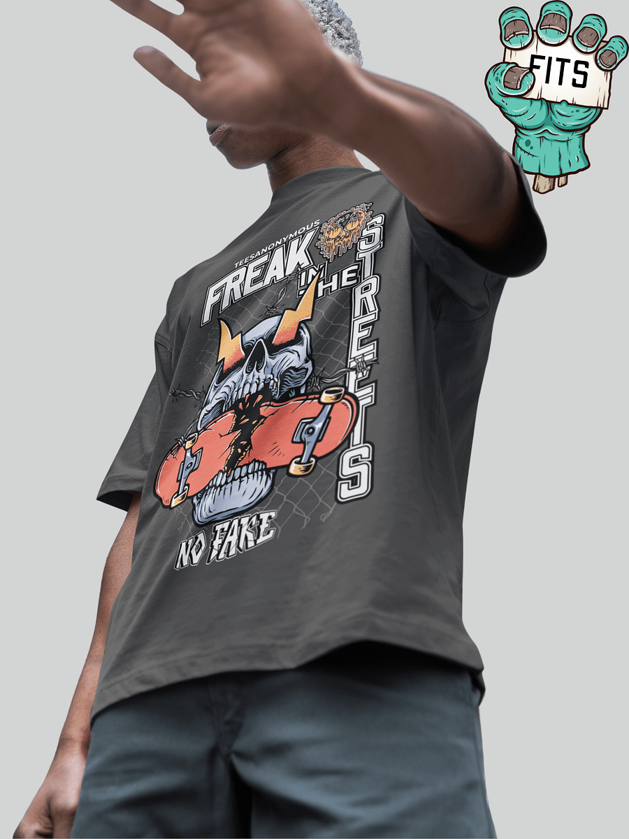 Streetwear Graphic Tee – Wipe Out by Freak in the Streets product image (3)