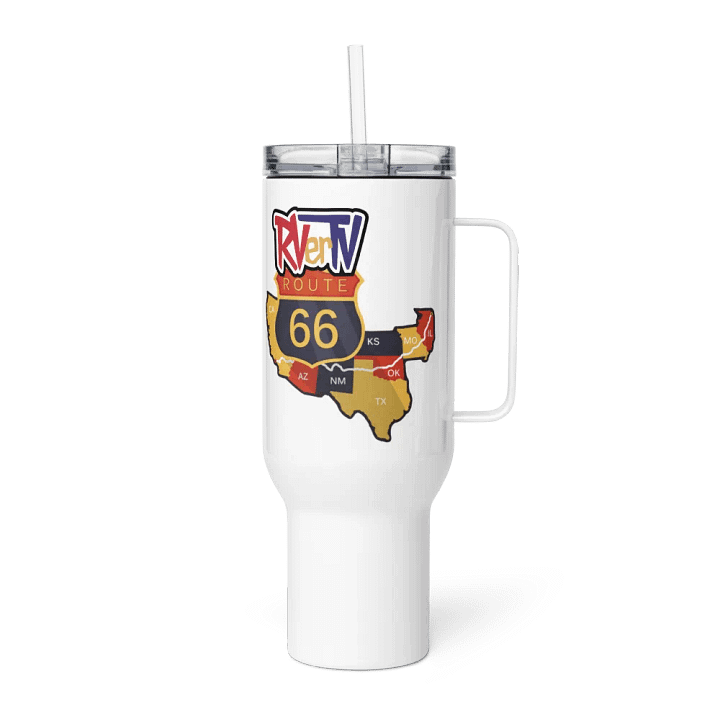 Route 66 Map - Travel Mug with Handle product image (2)