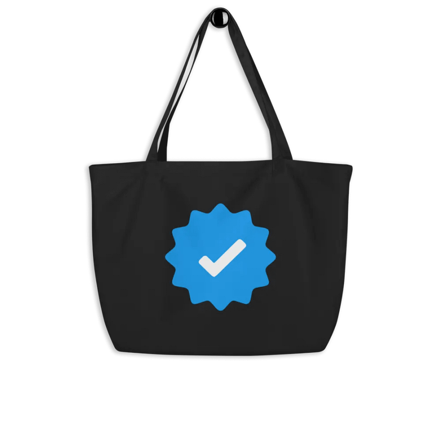 Verified Organic Tote Badge product image (8)