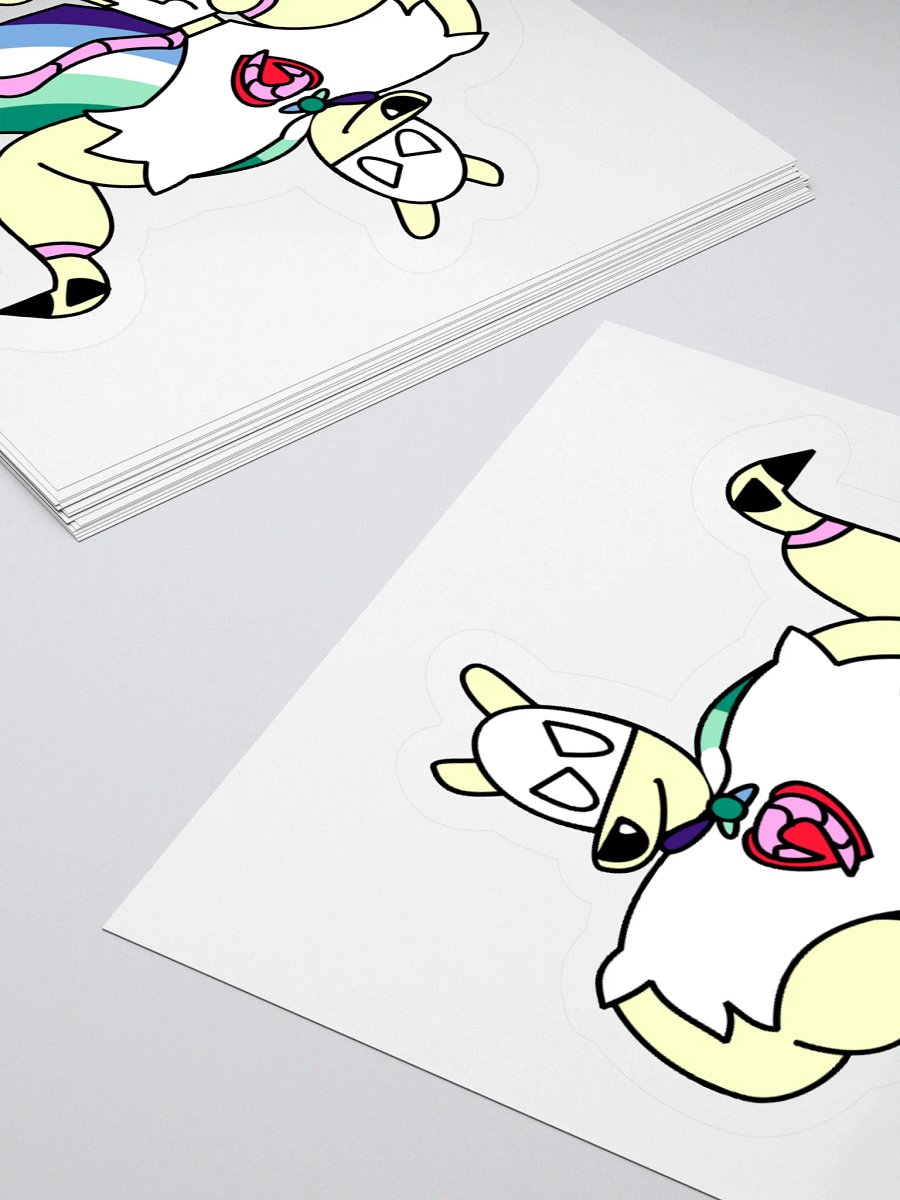 Superhomo! Vermili MLM White Variant Sticker! product image (4)