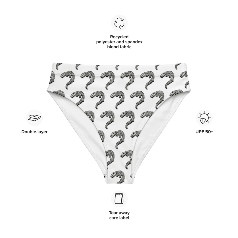 Mosasaur High Waisted Bikini Bottom product image (9)
