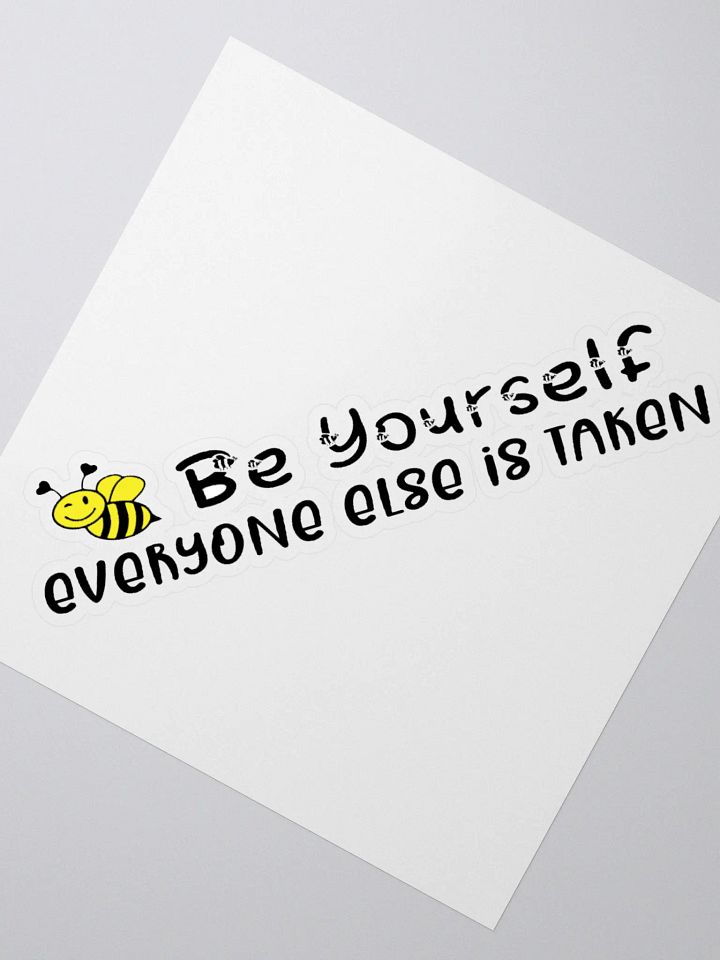 Bee Yourself Kiss Cut Stickers product image (2)
