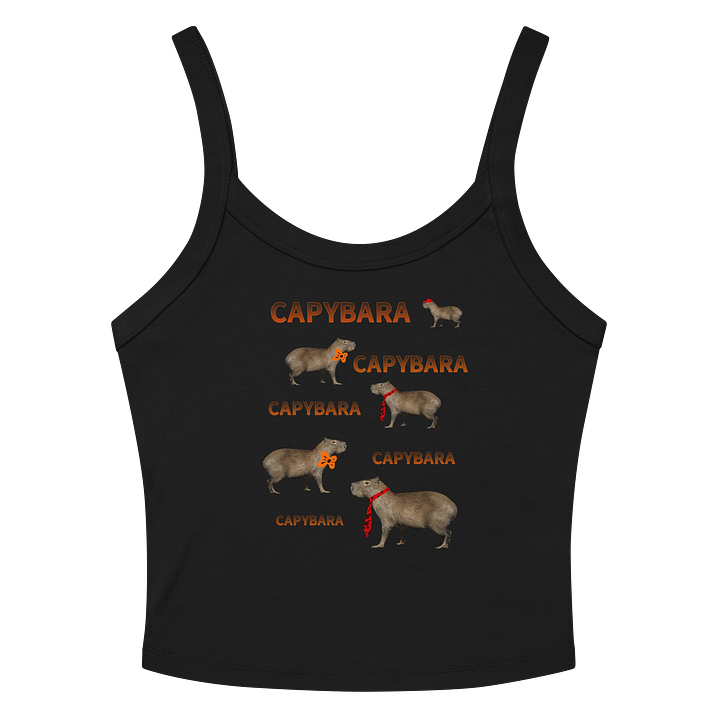Cute Capybara Tank Top product image (3)