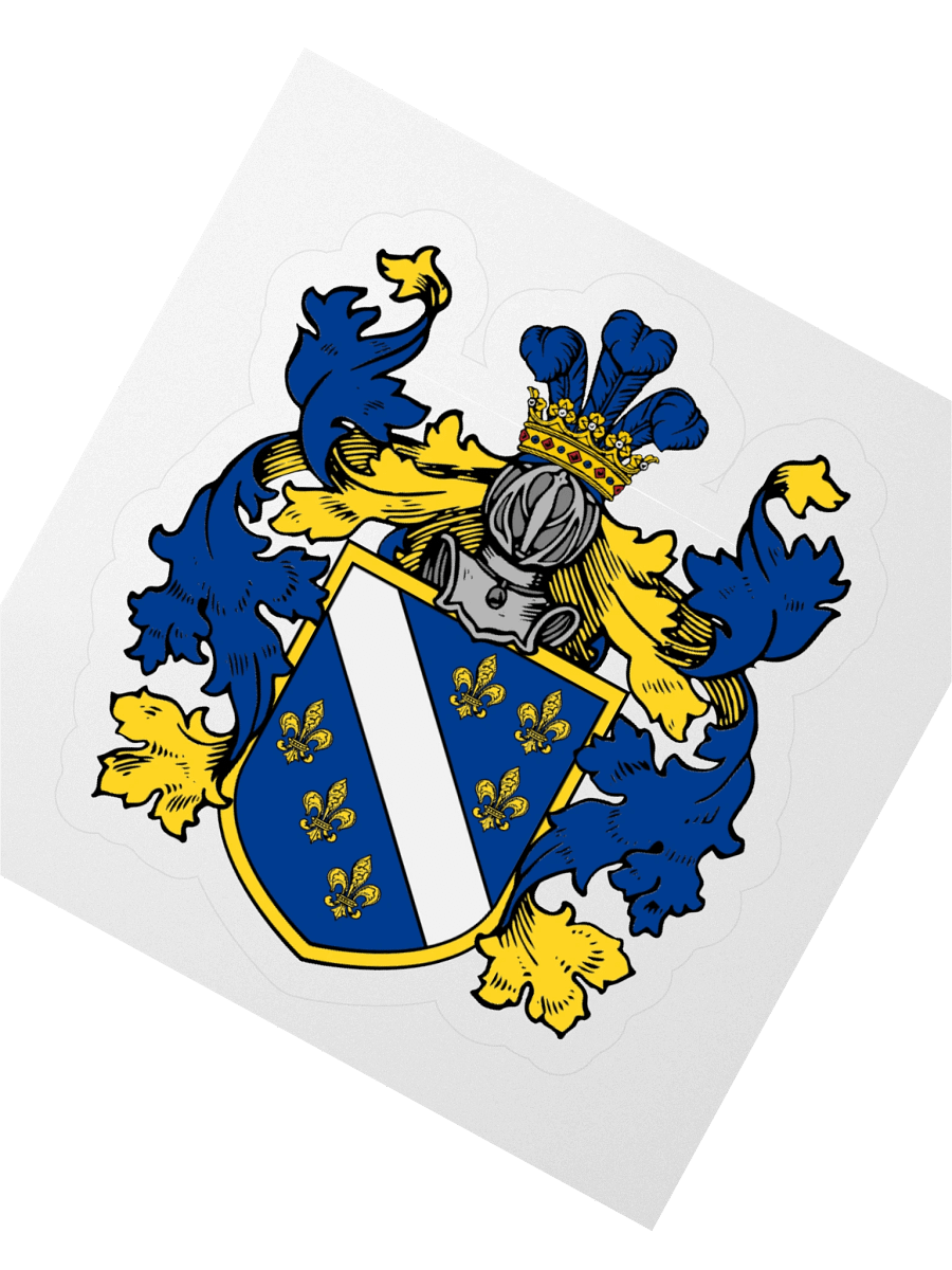 Bosnian Royal Arms Kiss Cut Sticker product image (2)