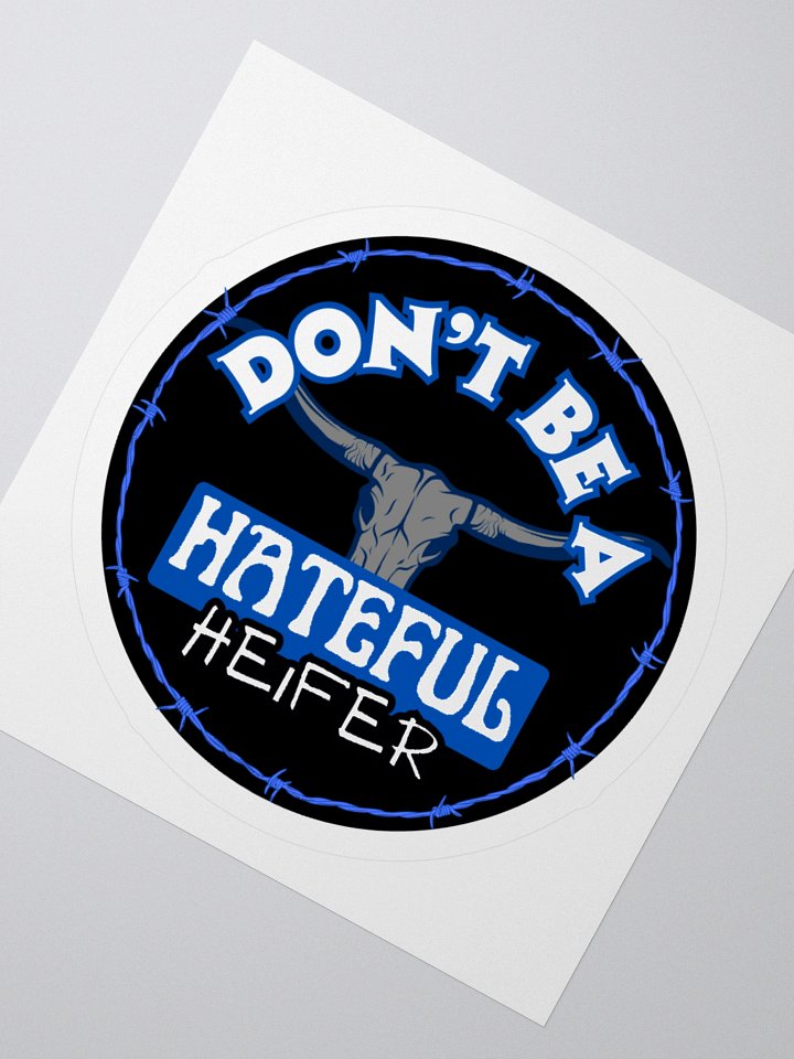 Hateful Heifer Kiss Cut Stickers product image (5)