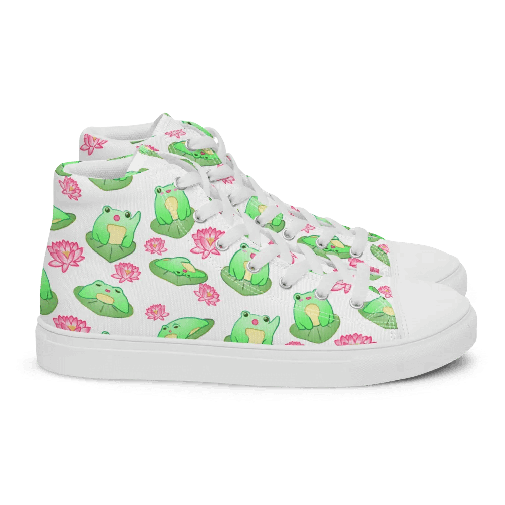 Kawaii Froggie Womens Hightops product image (3)
