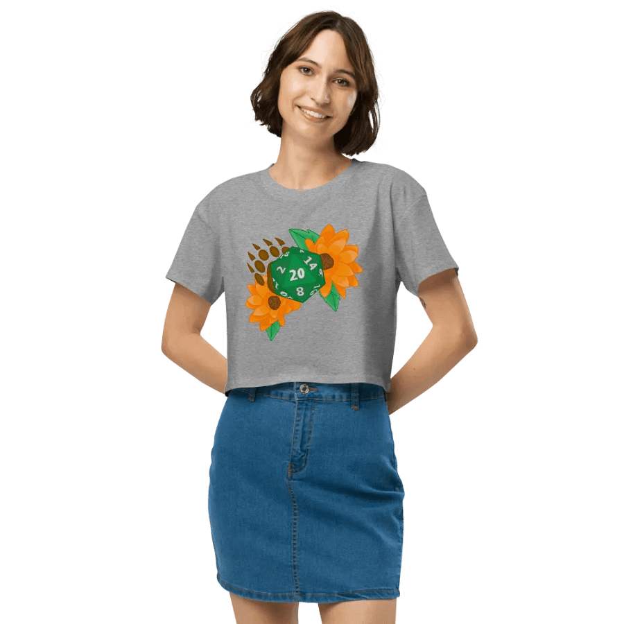 Halsin Inspired DND Die Crop Top product image (47)