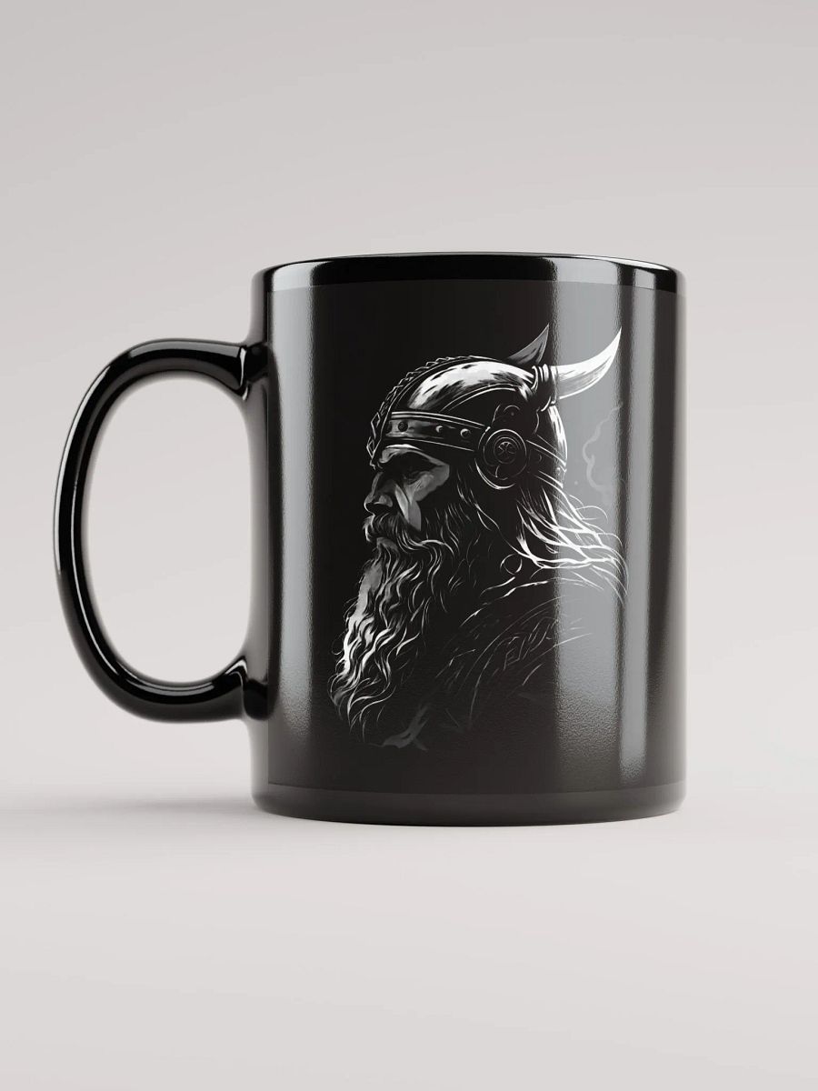 Black Glossy Mug - Viking product image (12)