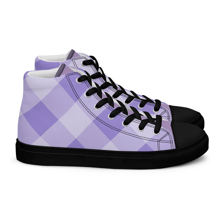 Women's Lavender Diamonds High Tops product image (2)