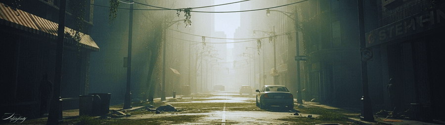 Zombie Apocalypse Desktop Wallpaper Collection #1 (3840x1080) product image (1)