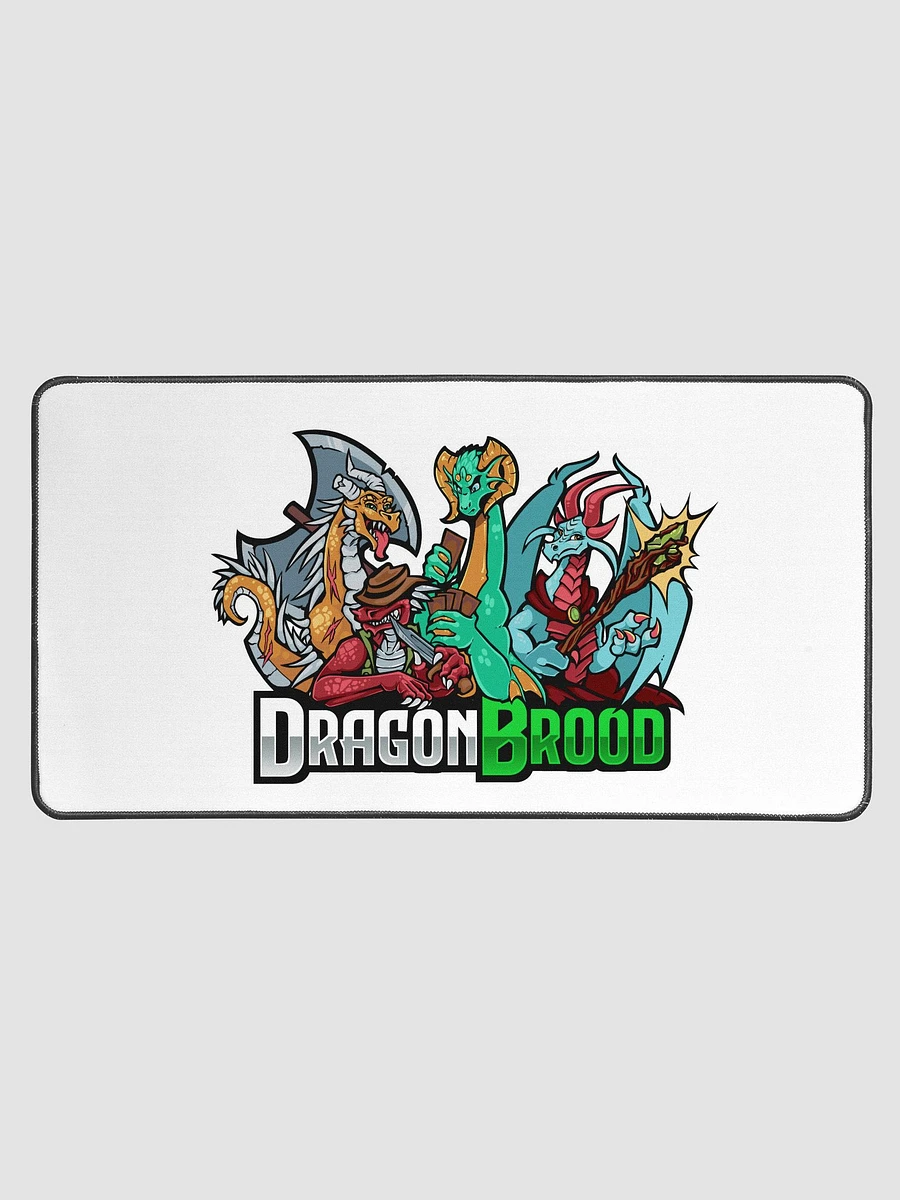 Dragon Brood Desk Mat (White) product image (1)