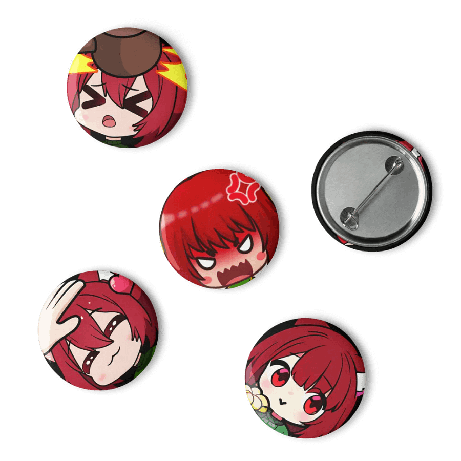 Legacy Neko Cyn - Emote Button Pins product image (6)