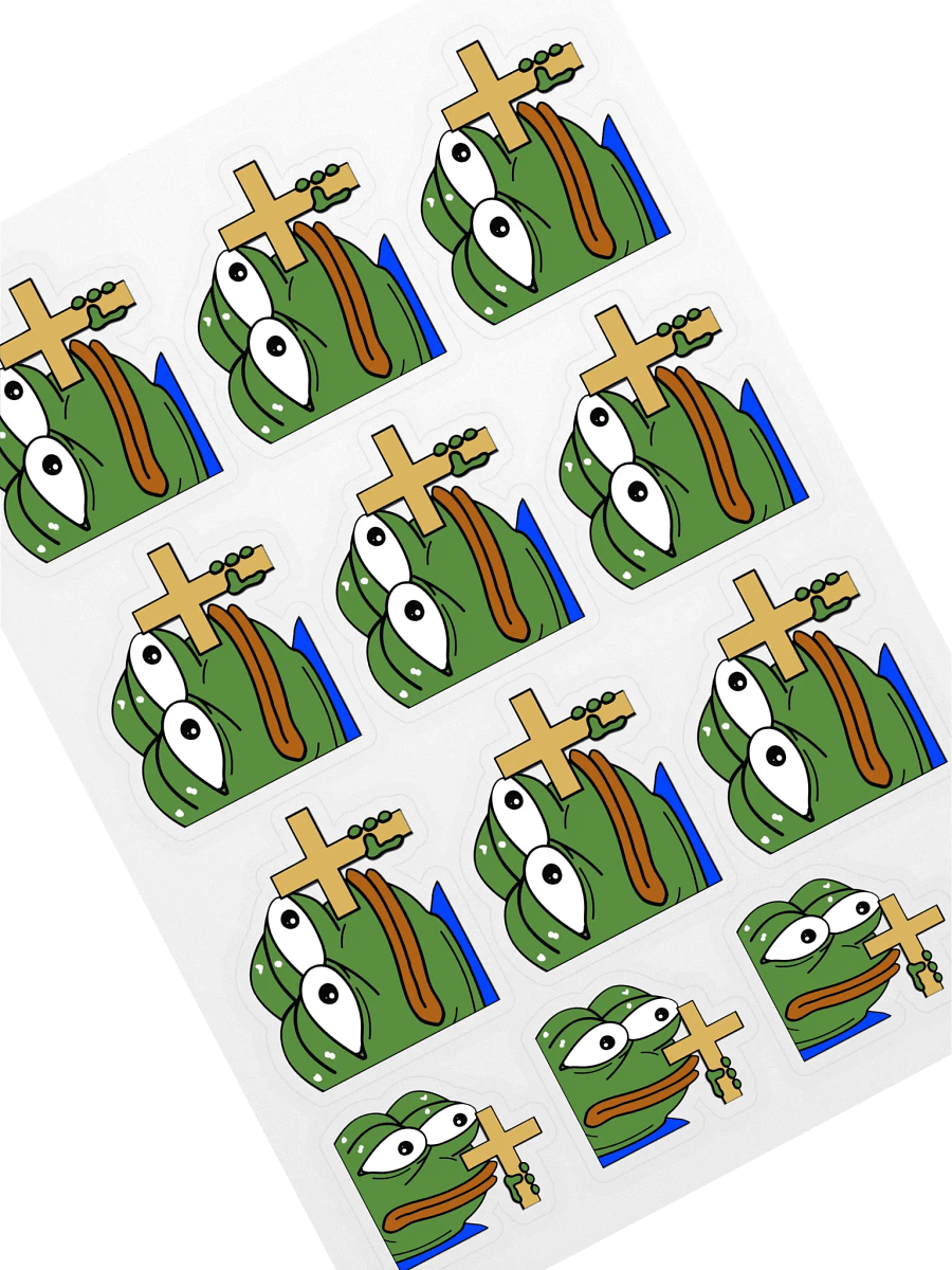 Stickers! - Pepe Cross Pack product image (1)