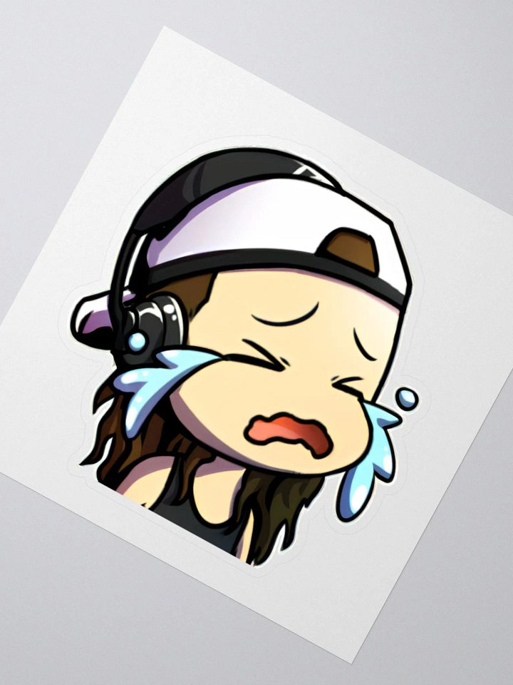 DizzyPillow Cry Emote Sticker product image (6)