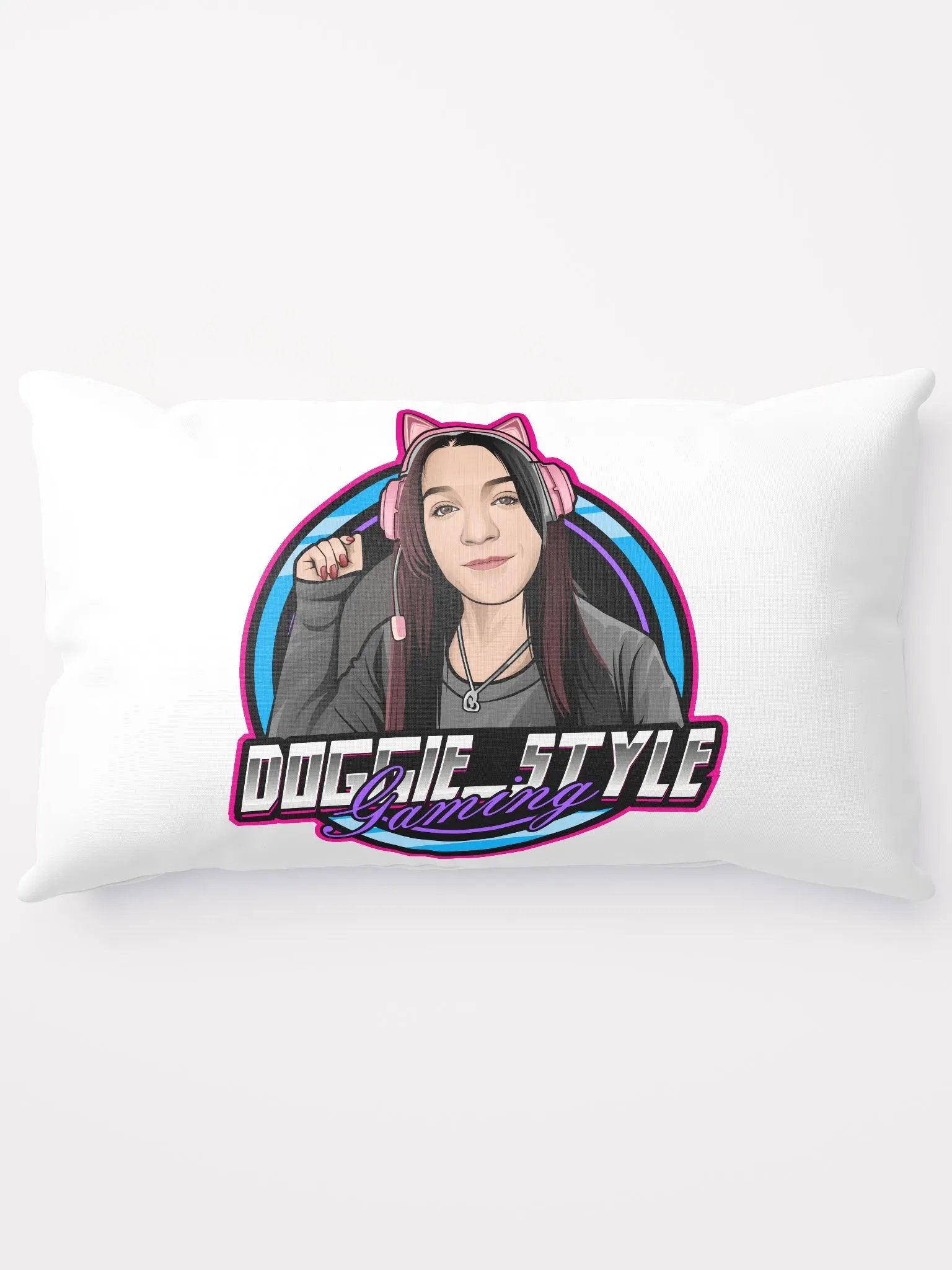 Neon Retro-Futuristic Pillow product image (5)