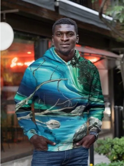 Magic Reflection, Unisex Hoodie product image (2)