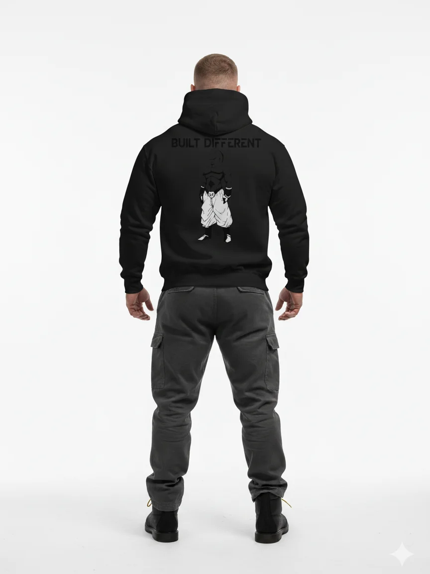 HOODIE '' Built Different '' product image (2)