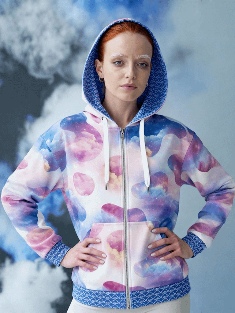 Crazy Cow-Recycled Unisex Zip Hoodie product image (1)