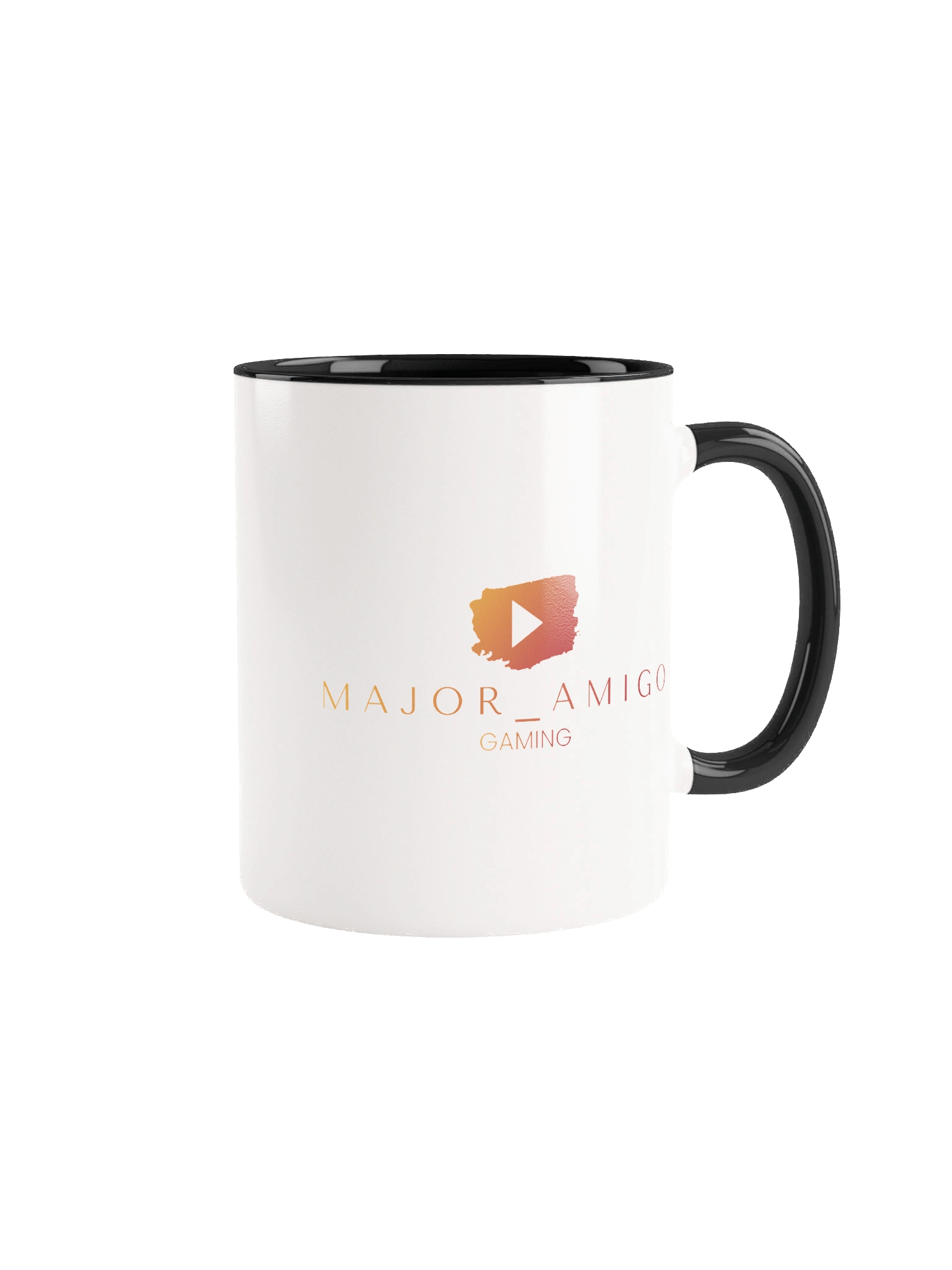 MajorAmigoGaming Logo – Farb-Highlight Keramiktasse product image (5)