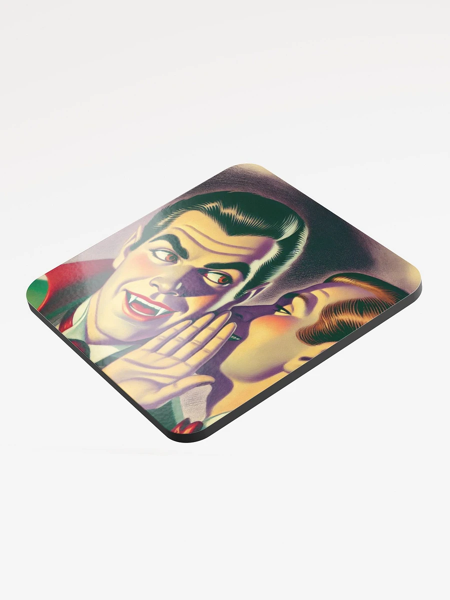 Vampire Secret Glossed Cork Coaster product image (3)